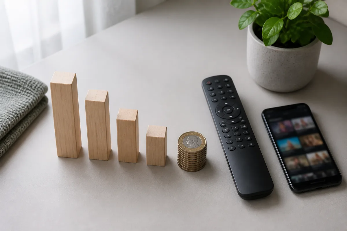 Cheap IPTV – comparison of plan lengths and monthly cost