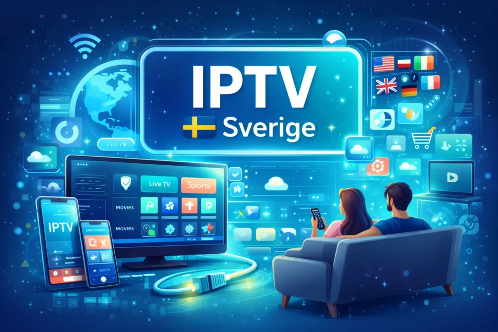What is IPTV — Swedish TV running on a smart TV and mobile abroad